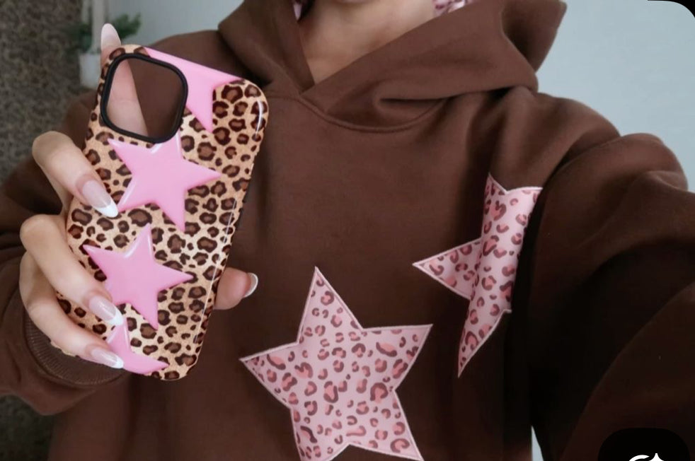 Leopard Star Hoodie